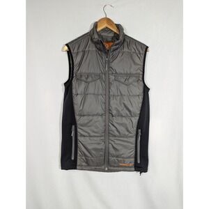 Merrell Quentin Insulated PrimaLoft Zip Vest Men's size M Gray Flaw